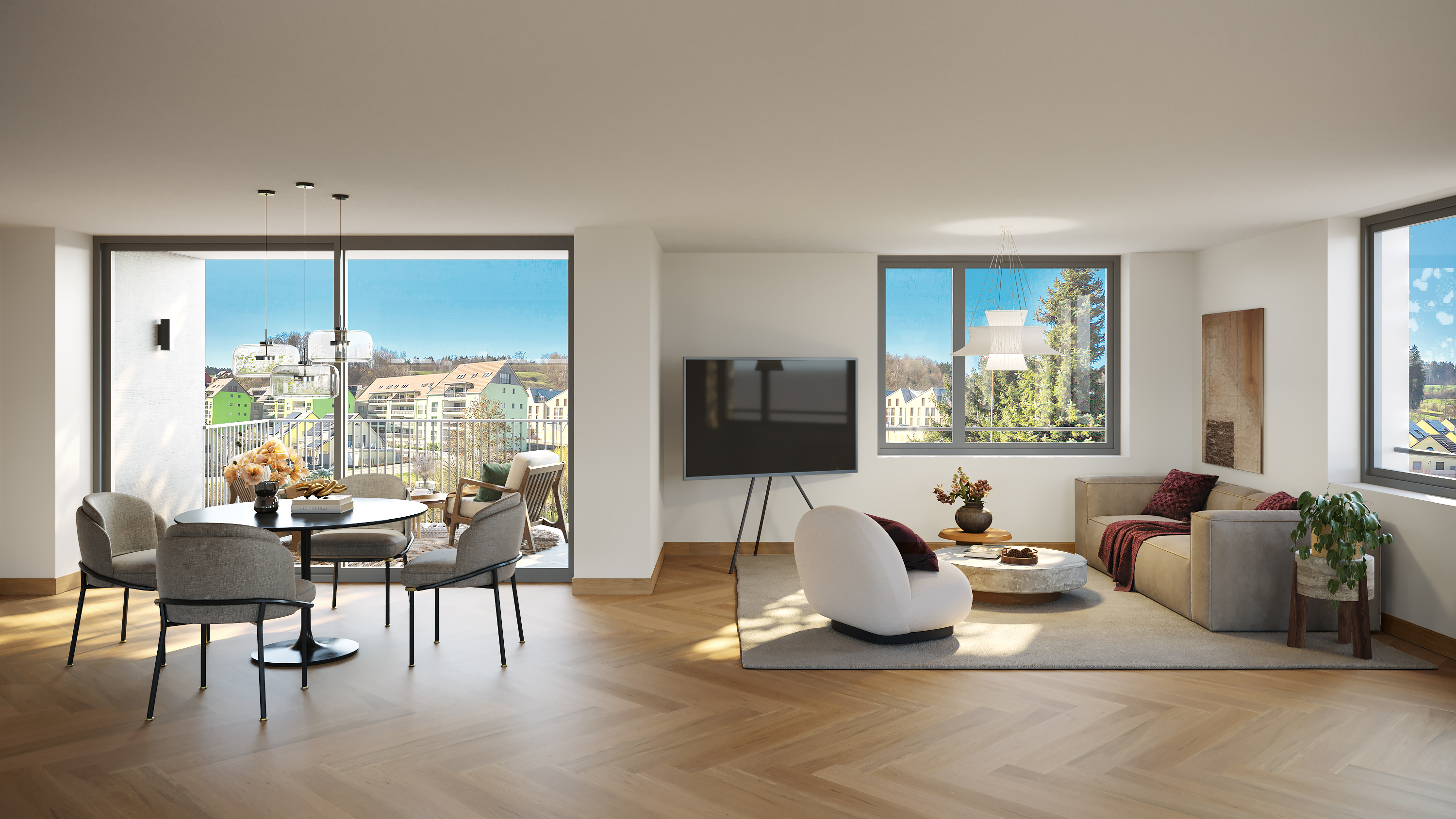 Wohnung 3. 5½ Zimmer im 1. Obergeschoss