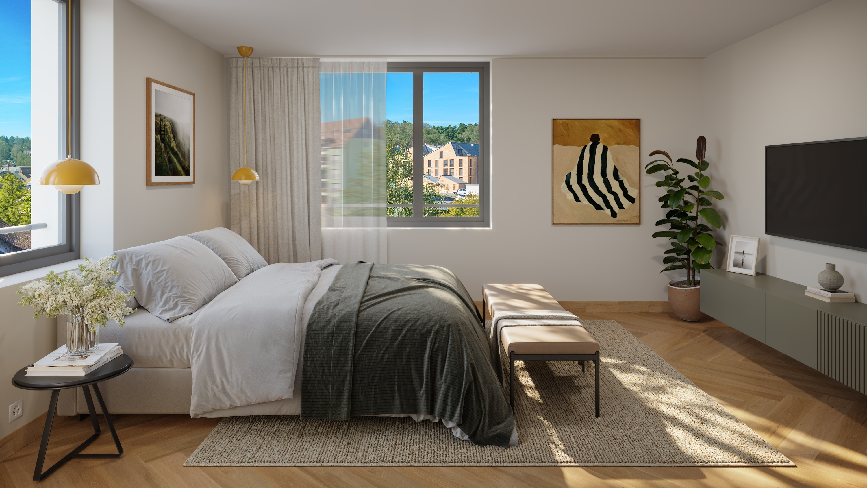 Wohnung 6. Moderne 3½ Z. Wohnung mit Loggia